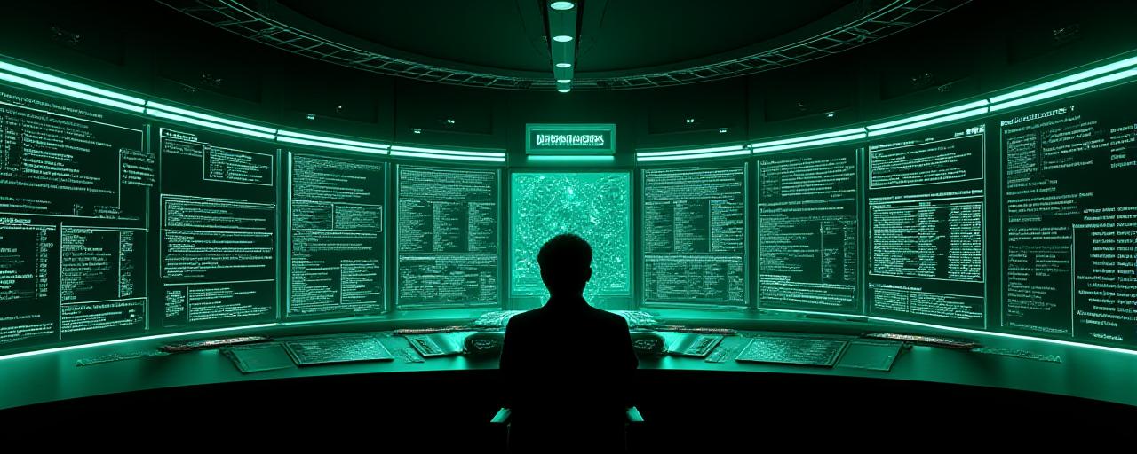 Detailed technological interface showing data cross-referencing
