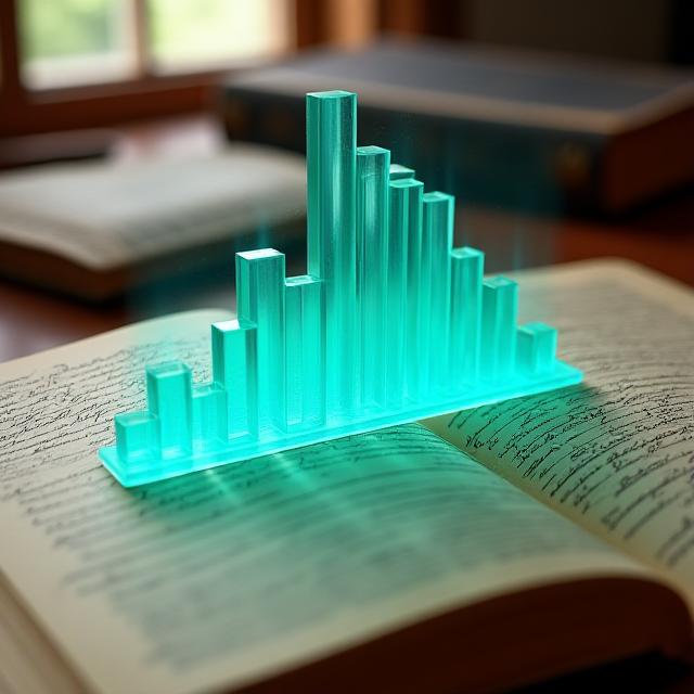Data visualization showing historical verification process